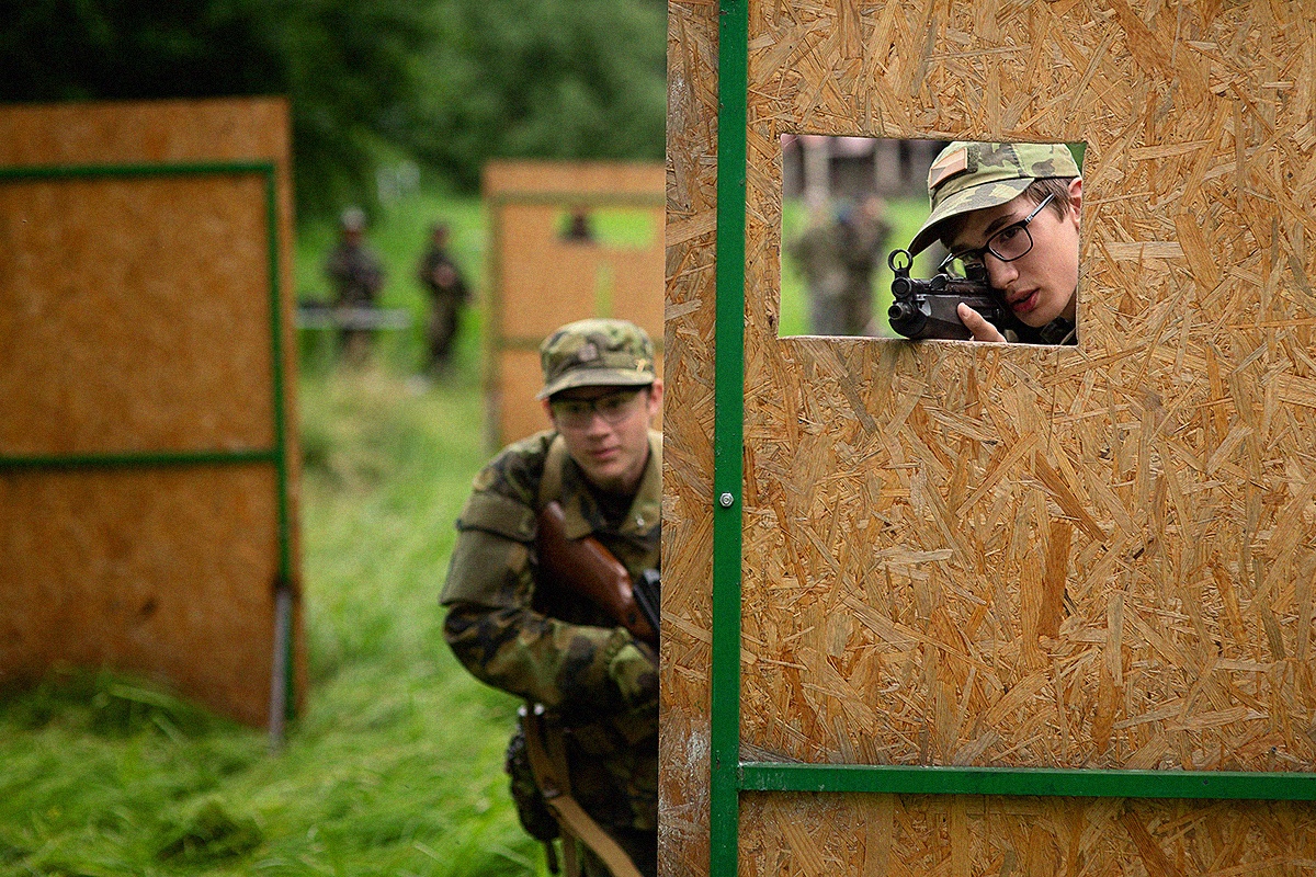 Z výcviku taktiky malých skupin