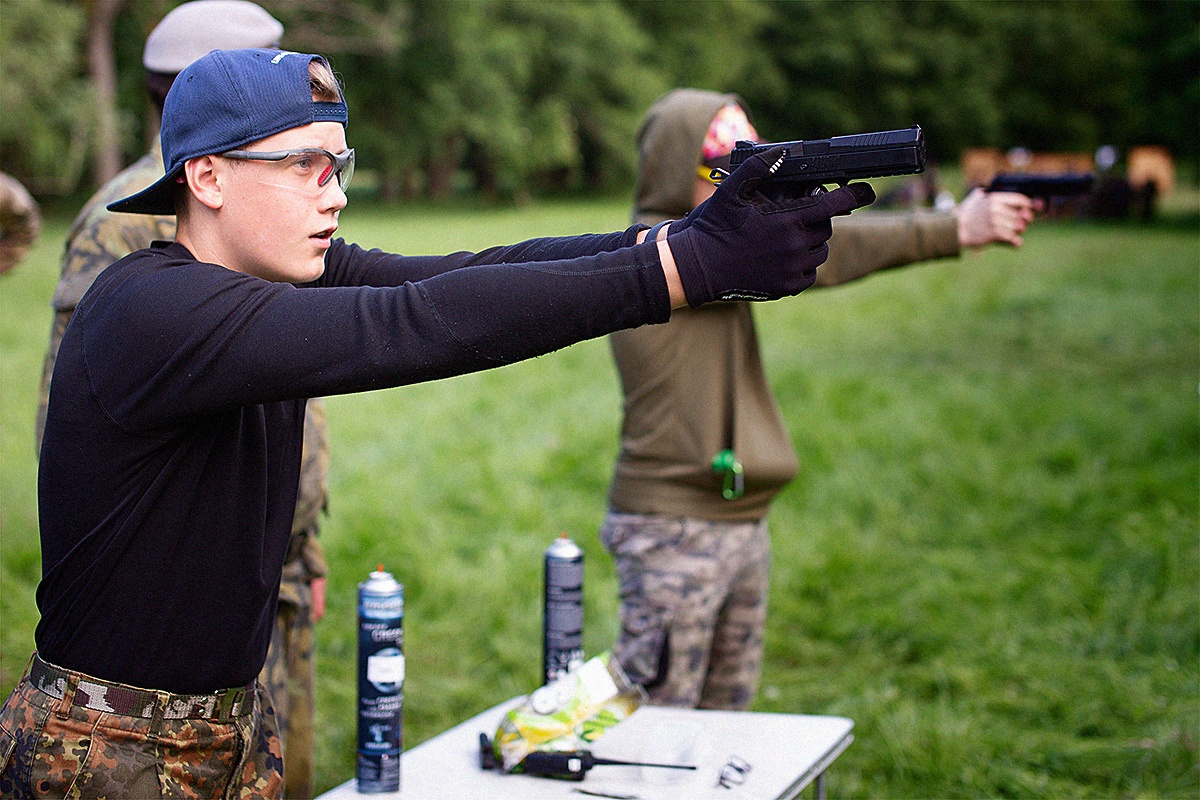 Ze střeleckého výcviku