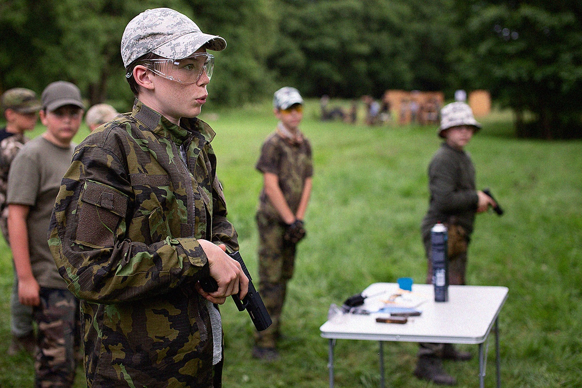 Ze střeleckého výcviku Pistole Basic